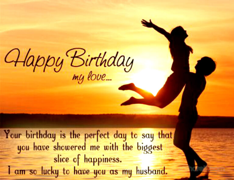 Best Birthday Wishes For Your Husband