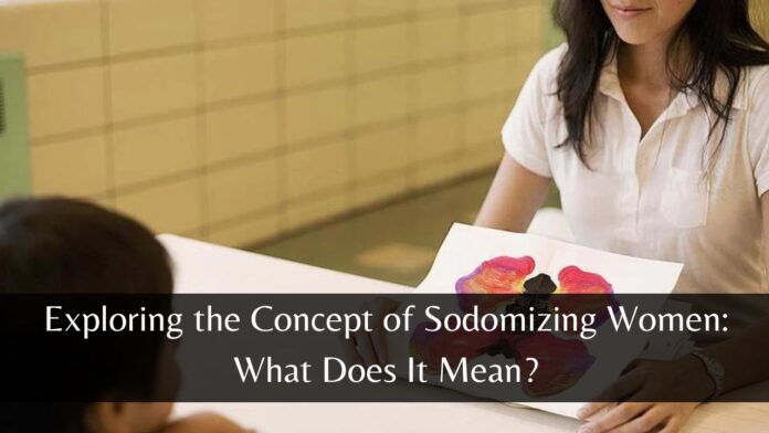 what does sodomising a woman mean