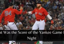What Was the Score of the Yankee Game Last Night what's the score of the yankee game