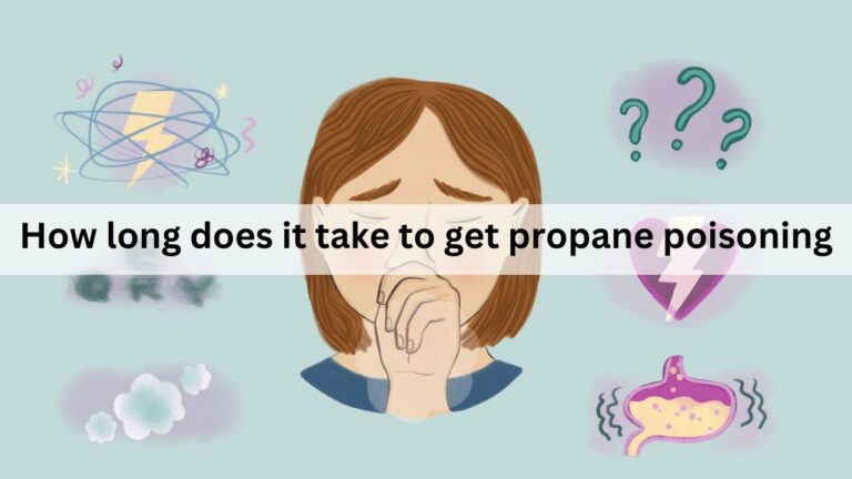 How Long Does it Take to Get Propane Poisoning?